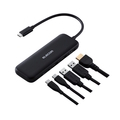 ELECOM 5-in-1 Type-C Docking Station, DST-050BPBK ELECOM 5-in-1 Type-C Docking Station, DST-050BPBK