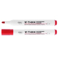  DELI Dry Erase Whiteboard Marker U00140, Bullet Tip (Red)
