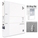  KCK Play 2D Ring File with Frontview Pocket FI8332, A4 (Clear)