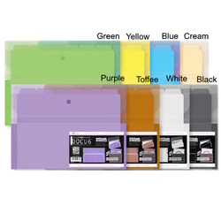  KCK Play DOCU6 PP Document Expanding File MT6114, A4 1's (Purple)
