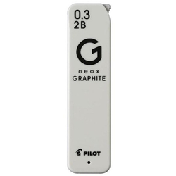  PILOT Neox GRAPHITE 2B Pencil Lead HRFG03-2B, 0.3mm 40's