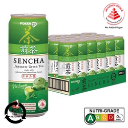 POKKA Sencha Japanese Green Tea, 300ml x 24's (No Sugar) (BCRS) POKKA Sencha Japanese Green Tea, 300ml x 24's (No Sugar) (BCRS)