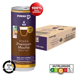  POKKA Premium Mocha Coffee, 240ml x 30's (BCRS)