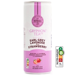  GRYPHON&reg; TEA Botanically Cold Brewed Sparkling Tea - Earl Grey Lavender with Strawberry, 250ml x 24's (BCRS)