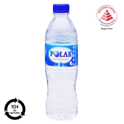 POLAR Natural Mineral Water, 600ml x 24's (BCRS) POLAR Natural Mineral Water, 600ml x 24's (BCRS)