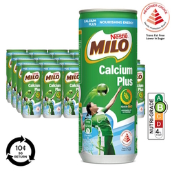 MILO Activ-Go Can Drink (Calcium Plus), 240ml x 24's (BCRS) MILO Activ-Go Can Drink (Calcium Plus), 240ml x 24's (BCRS)