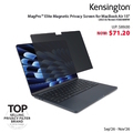  MEGA SALES - KENSINGTON MagPro&trade; Elite Magnetic Privacy Screen Filter For Apple Macbook Air 15" (2023 And Newer), K58306WW