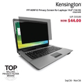  MEGA SALES - KENSINGTON Direct Attach Privacy Screen For 14" (16:10), K55801WW