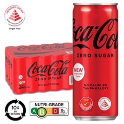  COKE Zero, 320ml x 24's (BCRS)