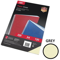  IBICOVER A4 63 Series 230gsm, 100's (Grey)