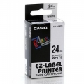  CASIO EZ-Labelling Tape 24mm (Black on White)