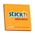  HOPAX Regular Notes Neon 21164 3" x 3" (Orange)