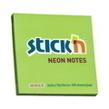  HOPAX Regular Notes Neon 21167 3" x 3" (Lime)
