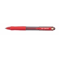 UNI Laknock Retractable Ballpoint Pen SN-100-14, 1.4mm (Red) UNI Laknock Retractable Ballpoint Pen SN-100-14, 1.4mm (Red)