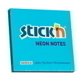  HOPAX Regular Notes Neon 21209 3" x 3" (Blue)