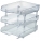  KAPAMAX Crystal Paper Tray, 3-Tiers