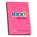  HOPAX Regular Notes Neon 21161  3" x 2", 100Shts (Magenta)