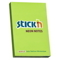  HOPAX Regular Notes Neon 21163  3" x 2", 100Shts (Lime)