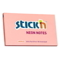  HOPAX Regular Notes Pastel 21170 3" x 5", 100Shts (Pink)