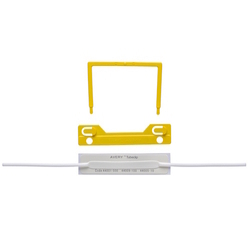 AVERY Tubeclip&reg; File Fastener 44009Y, 100's (Yellow)