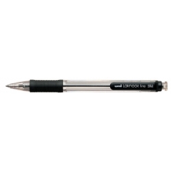  UNI Laknock Ball Pen SN101-F, 0.7mm (Blk)