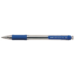  UNI Laknock Ball Pen SN101-F, 0.7mm (Blu)
