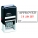  SHINY Dater Self-Ink Stamp S404 "APPROVED with Date"