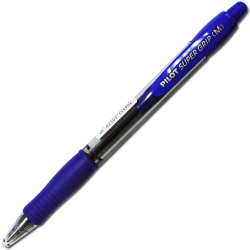  PILOT Super Grip Retractable Ballpoint Pen BPGP-10R-M, 1.0mm (Blue)