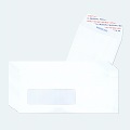  ESPP White Envelope, Window Peal & Seal 4.25x8.75" 500s