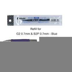  PILOT Gel Ink Pen Refill G2, 0.7mm (Blue)