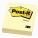  3M Post-It Note, 2'' x 3'' 50's (Yellow)