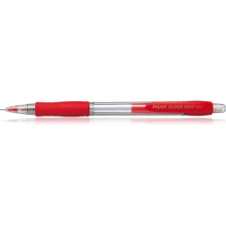  PILOT Super Grip Mechanical Pencil H187, 0.7mm (Red)