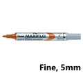  PENTEL Maxiflo Whiteboard Marker, Bullet (Org)