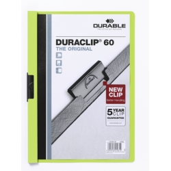  DURACLIP Folder 2209, A4 (Green)