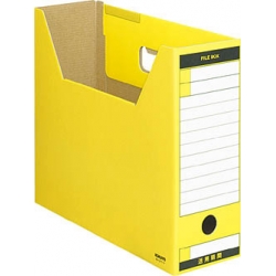  KOKUYO Box File KF-A4-LFT, A4 (Yellow)