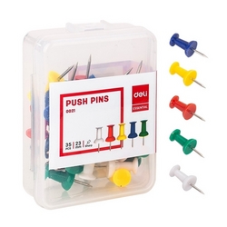  DELI Colour Push Pin E0021, 35's
