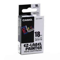  CASIO EZ-Labelling Tape 18mm (Black on White)