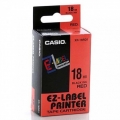  CASIO EZ-Labelling Tape 18mm (Black on Red)