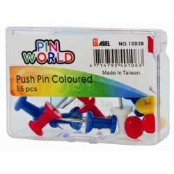  ABEL Push Pin AB-1003B, 15's