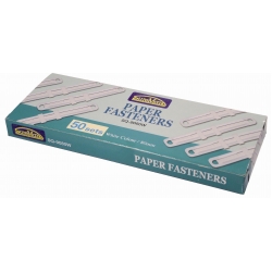 SUREMARK Paper Fastener, 50's (White)