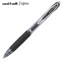  UNI Uniball Signo Retractable Gel Pen UMN-207ND, 0.7mm (Black)
