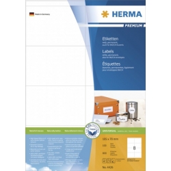  HERMA White Label 4426,  105x70mm x 800's