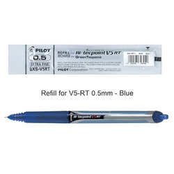  PILOT Liquid Ink Pen Refill BXSV5RT, 0.5mm (Blue)